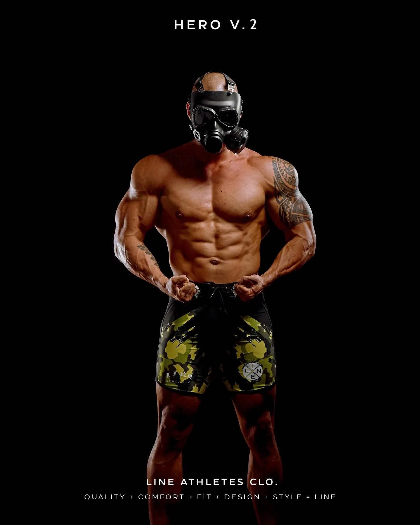 Hero V.2 Camo Short — view 4